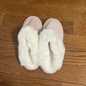 Pink slippers